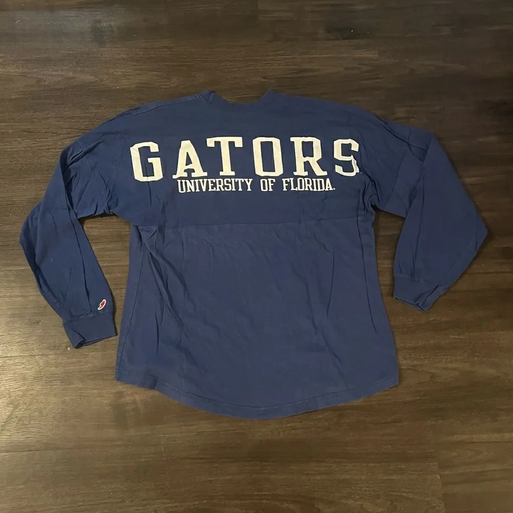 League University of Florida Blue Long Sleeve Tshirt